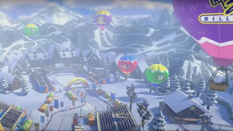 Mount Wario from Mario Kart 8