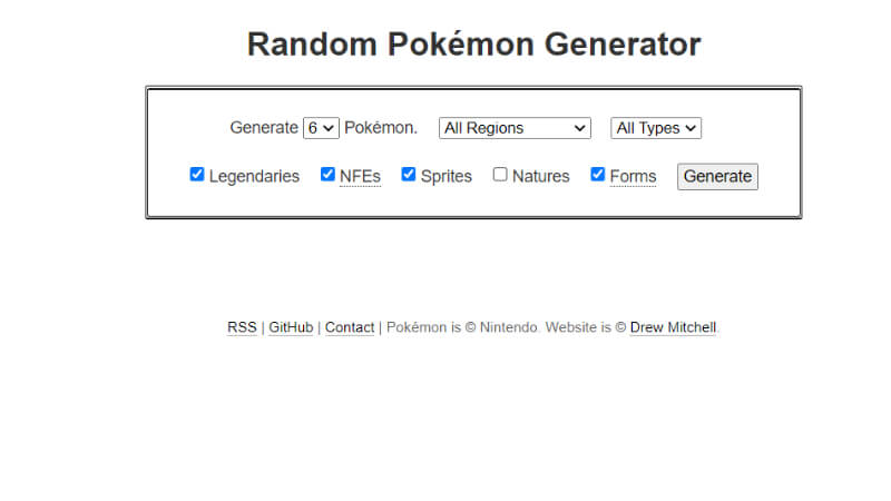 The Best Favorite Pokémon Pickers