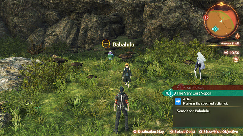Babalulu's location in The Very Lost Nopon quest.