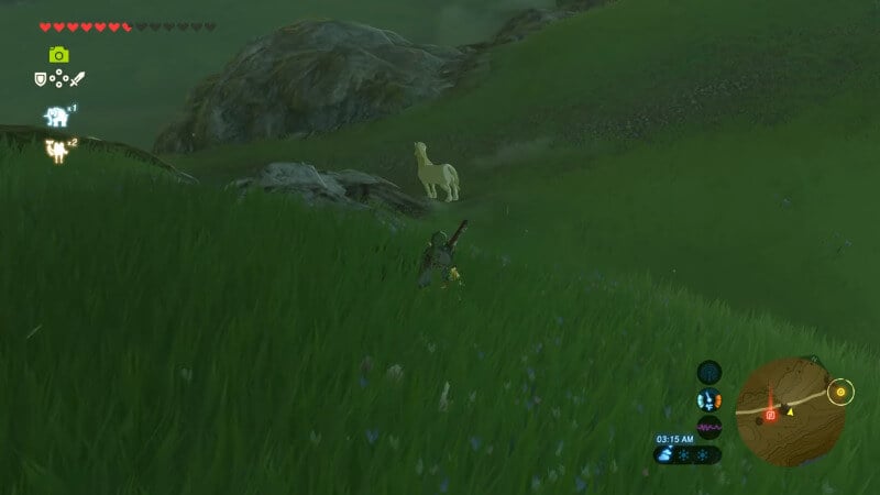 How to tame the white stallion in Breath of the Wild
