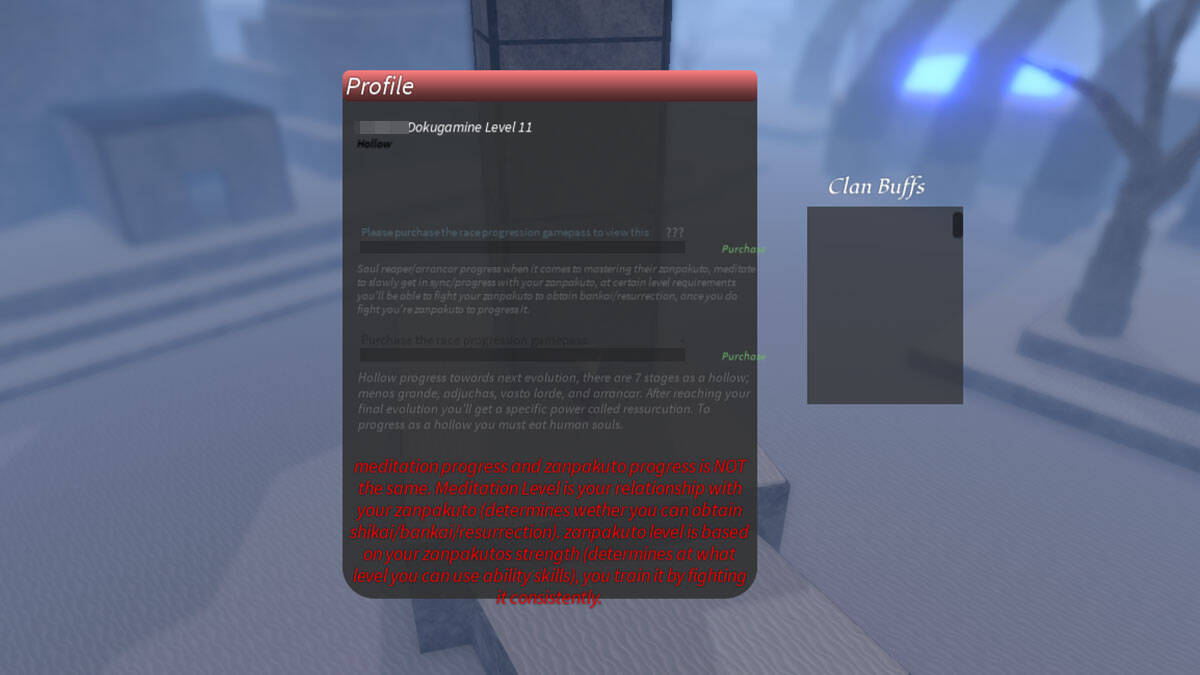 Best Clan in Project Mugetsu