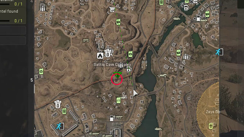 crash site weapons case key dmz first map location