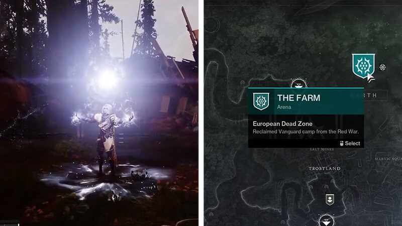 mara sov map location during awaken, queensguard quest in destiny 2