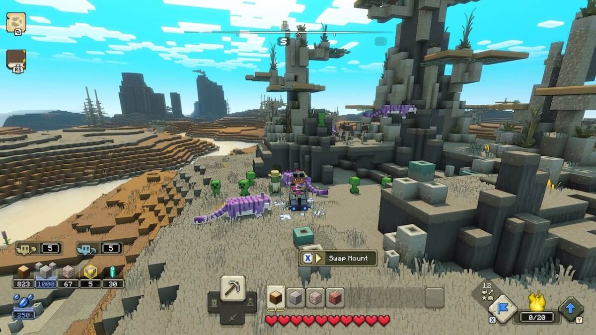 minecraft legends review tower defense