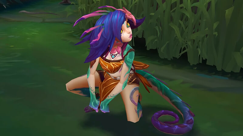 neeko in-game model closeup in League of Legends