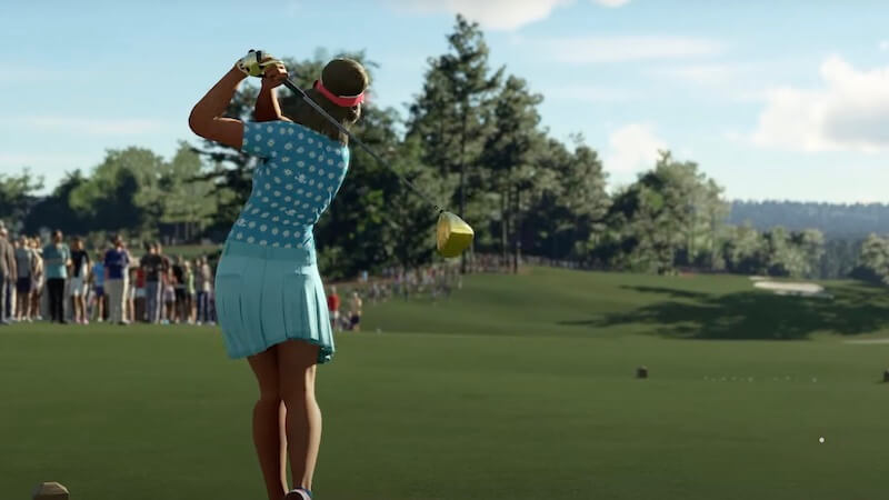 PGA Tour 2K23 Update 1.15 Patch Notes - In-game footage