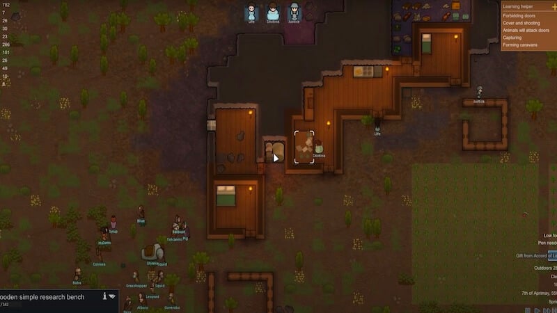 RimWorld 1.4.3704 Update Patch Notes - In-Game Image