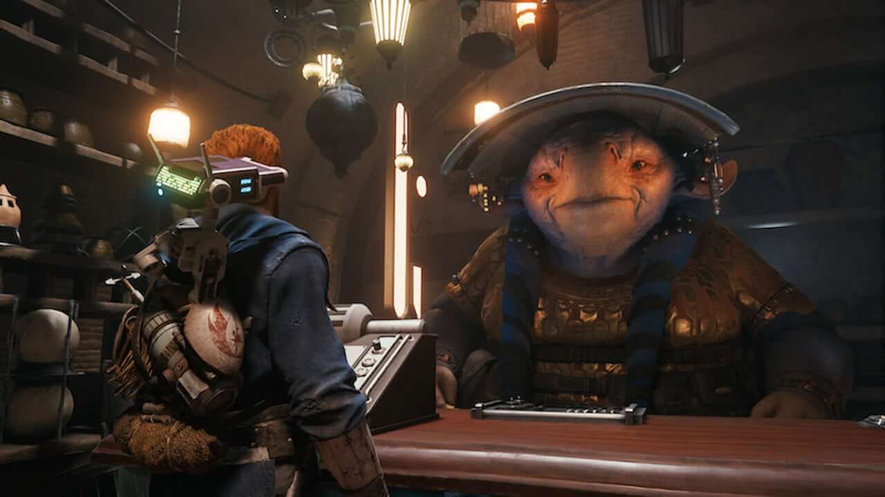 Doma Dendra in Star Wars Jedi: Survivor, character-specific game screenshot