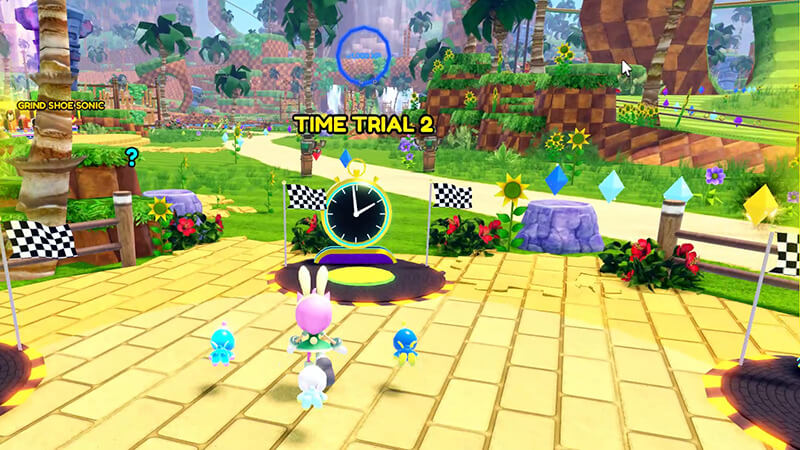 unlocking time trial in sonic speed ​​simulator