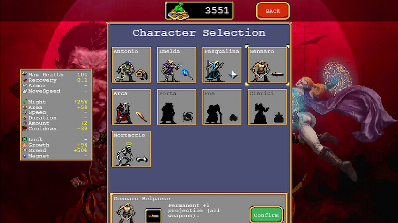 vampire survivors secret characters