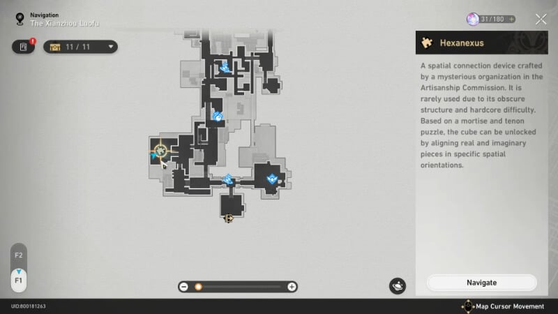 Cloudford Hexanexus Puzzle