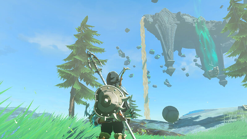 the land of the sky fish island