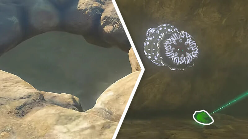 Completing The Gisa Crater Crystal in Zelda Tears of the Kingdom