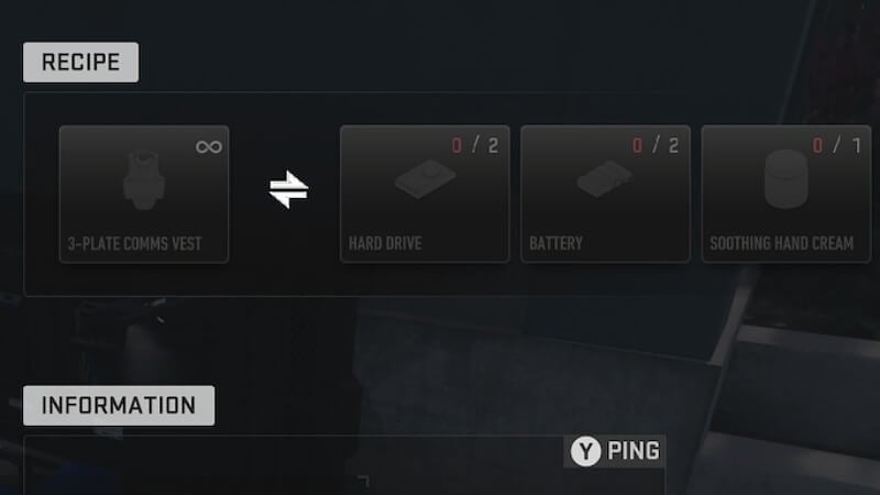 Warzone 2: DMZ Vest Crafting Guide