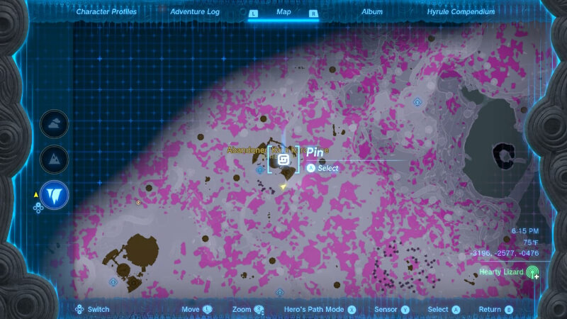 Where to find Deep Fireflies in Tears of the Kingdom