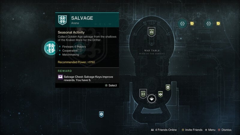 Destiny 2 Seasonal Activity