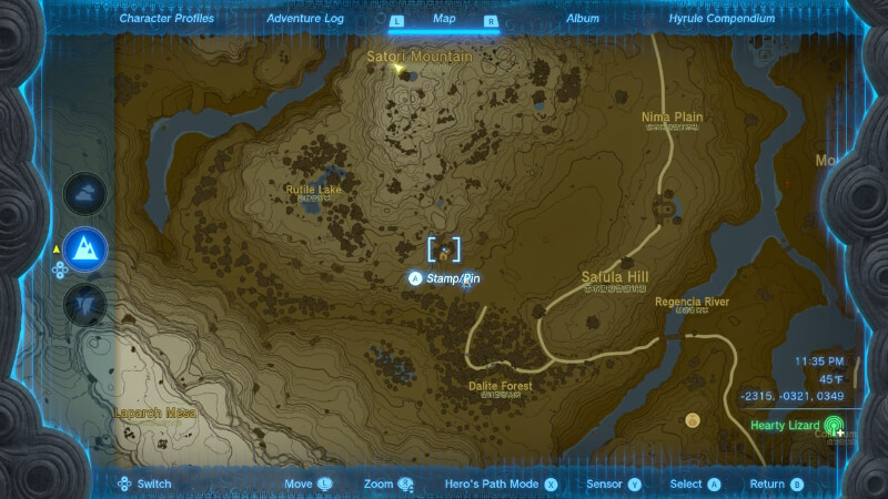 Endura Carrot location