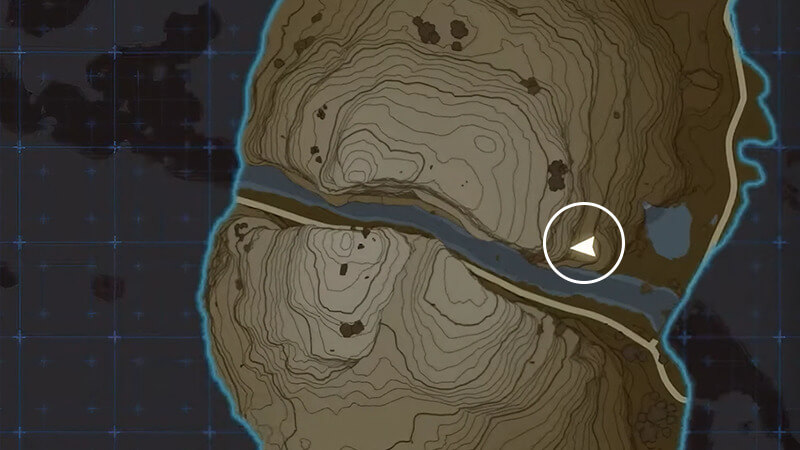 Eshos Shrine in Zelda Tears of the Kingdom TotK Map Location