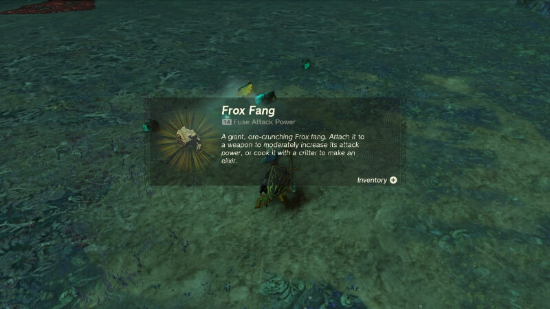 Frox Fangs in Tears of the Kingdom