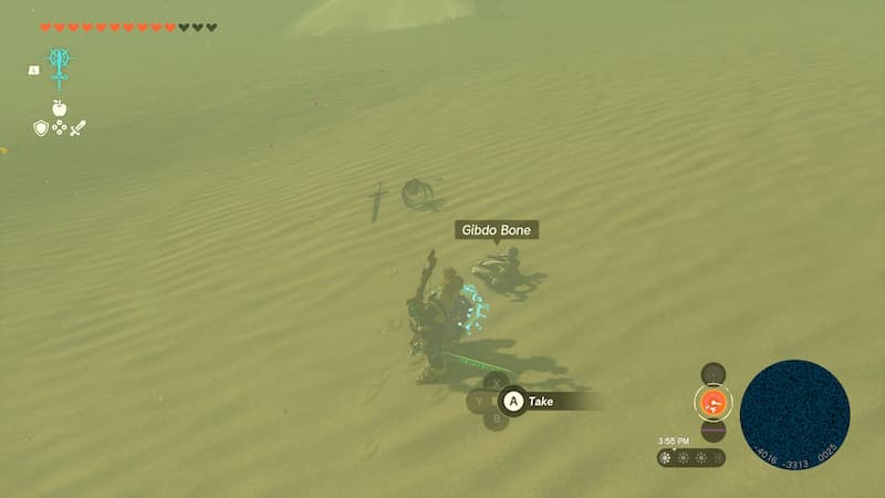 Gibdo Bones Tears of the Kingdom Drop