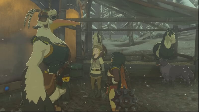 Snowfield Stable in Zelda patch notes