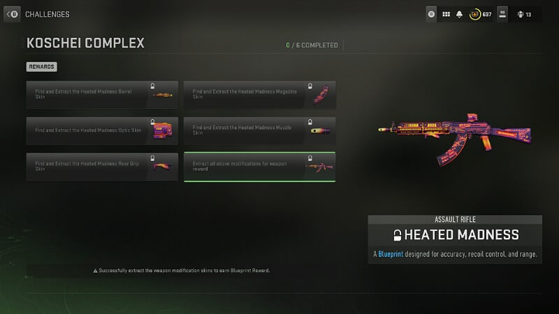 How To Unlock Free Heated Madness Blueprint in DMZ Warzone 2
