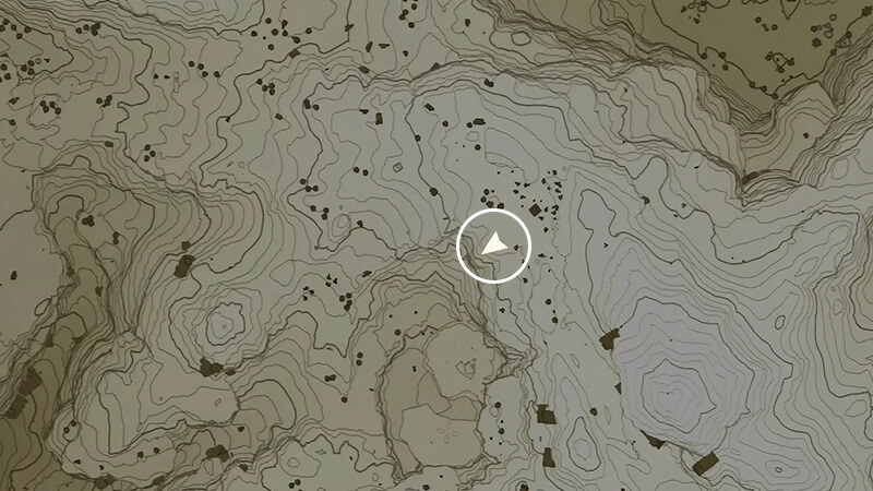 Hebra Mountains Northwest Cave Map Location in Tears of the Kingdom