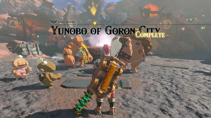 Zelda Yunobo of Goron City