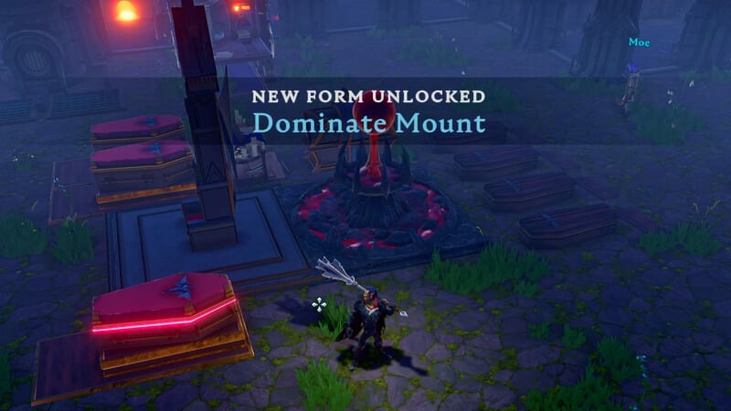 Image of completing horse saddle and dominate mount quest