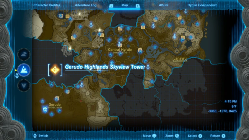 Skyview Tower Tears of the Kingdom