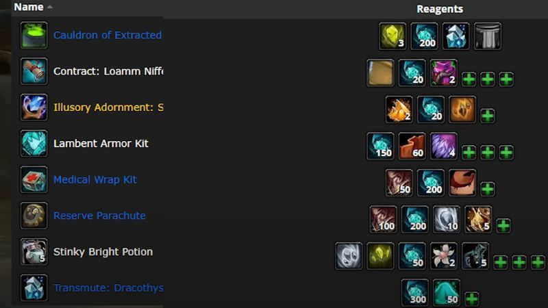 WoW Dragonflight Zaralek Glowspores