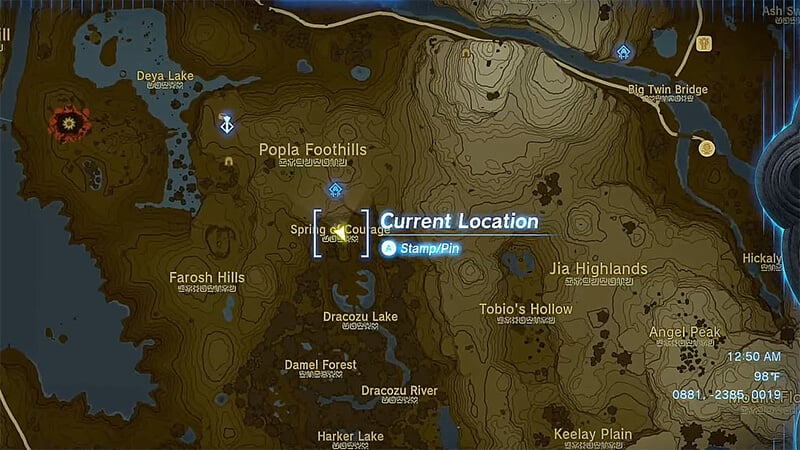 How To Start Goddess Statue of Courage in Zelda tears of the Kingdom