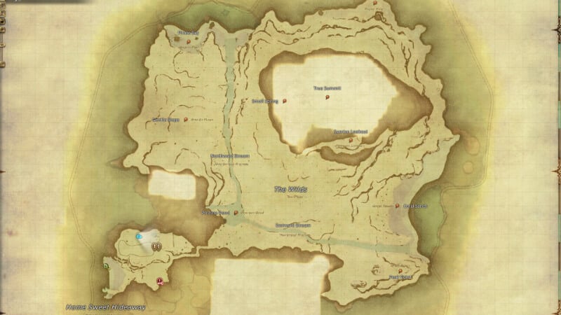 Island Sanctuary Map FFXIV