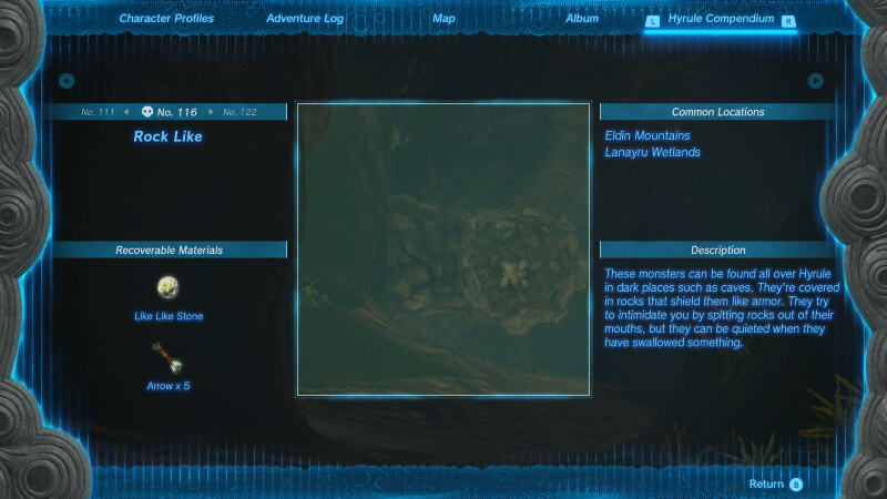 Like Like Tears of the Kingdom 