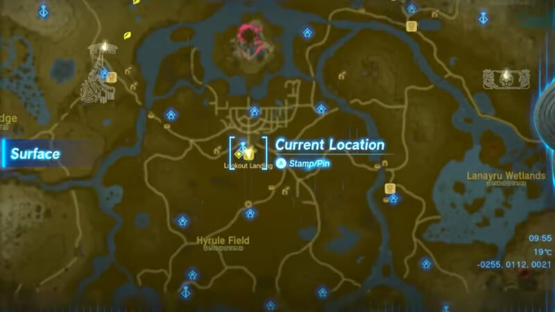 Location of Soldier's Greaves in Zelda Tears of the Kingdom.