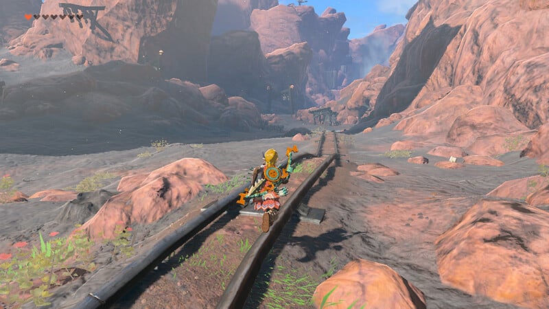 Bedrock Bistro Minecart Rails