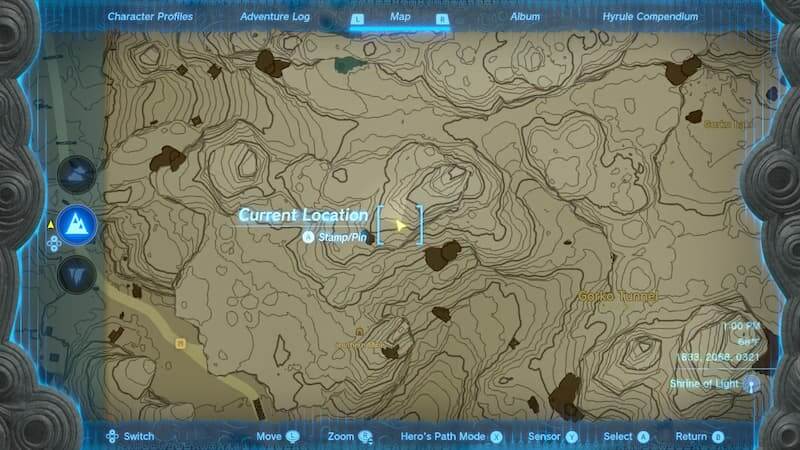 Mine Cart Land Open For Business Tears of the Kingdom Location