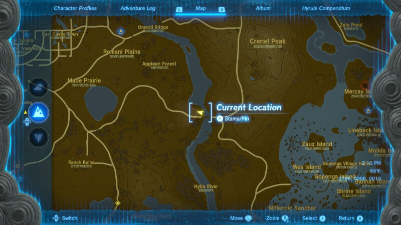 North Lomei Labyrinth & Mayaotaki Shrine in Tears of the Kingdom