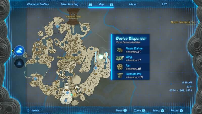 How to get Portable Pots Tears of the Kingdom TOTK Devices Zelda Dispenser locations