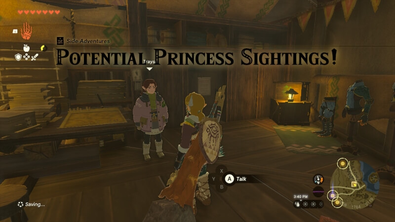 Potential Princess Sightings Quest Guide