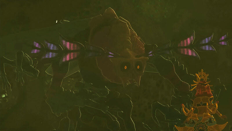 Queen Gibdo Final Boss Fight of The Lightning Temple in Zelda Tears of the Kingdom