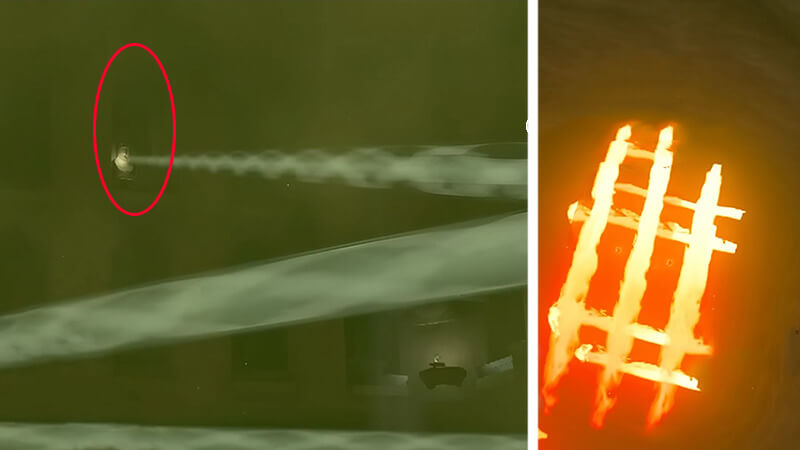 Reaching the Fourth Battery Location in the Lightning Temple in Tears of the Kingdom