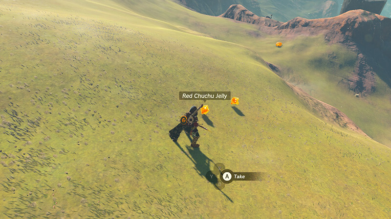 Red Chuchu Jelly in Zelda Tears of the Kingdom