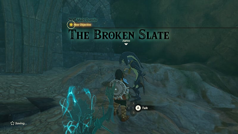 The Broken Slate in Zelda Tears of the Kingdom