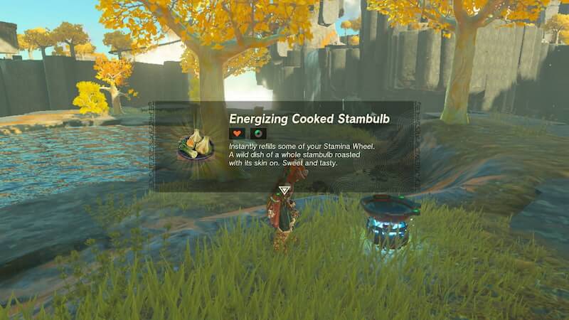 Stambulb recipes Tears of the kingdom TOTK Zelda