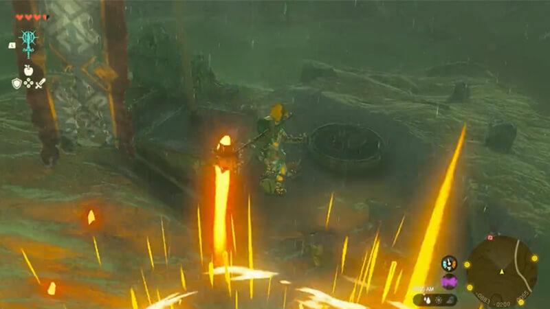 Link pulls a sick move with this contraption.