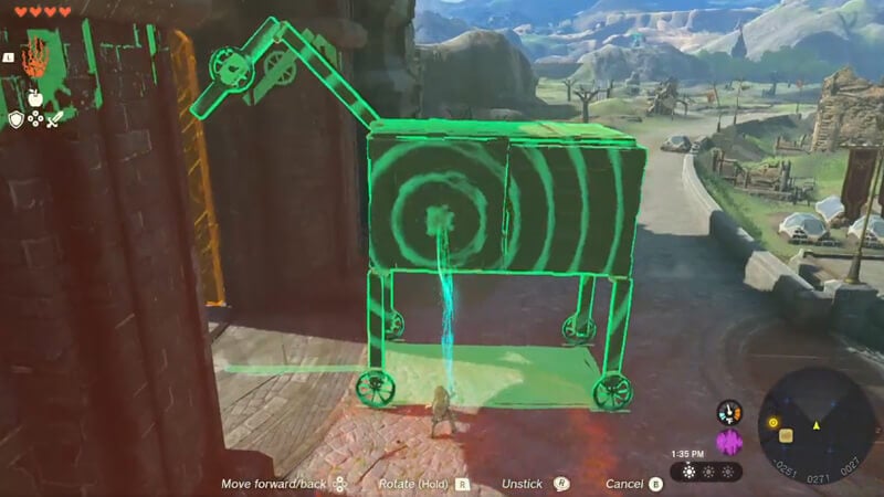 One of Tears of the Kingdom's best and funniest build and creation using the fusing mechanic.