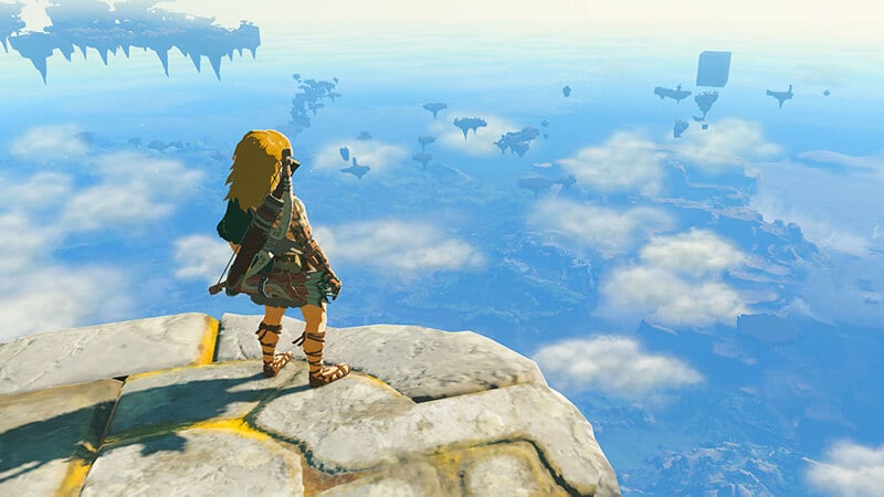 Some of the beautiful views in game, often missed by some of Tears of the Kingdom's fastest speed runs and routes.