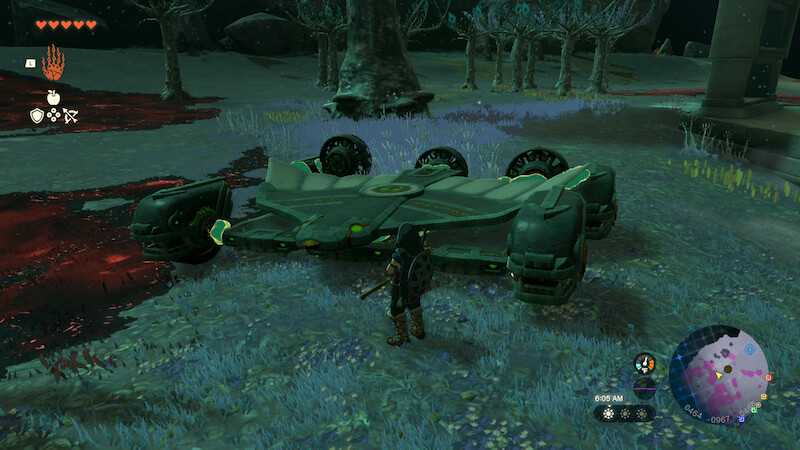 Travel Zonai Device in Zelda Tears of the Kingdom.