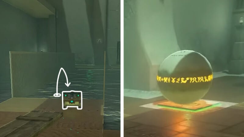 Tukarok Shrine Chest in Zelda Tears of the Kingdom and Final Puzzle
